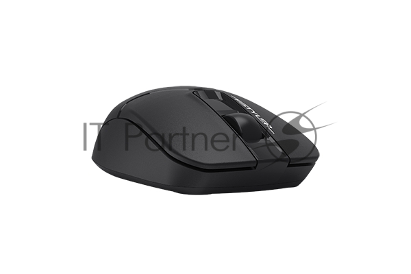 Мышь беспроводная A4Tech Fstyler FB12 черный, 1200 dpi, USB, Bluetooth / радиоканал, кнопки - 3