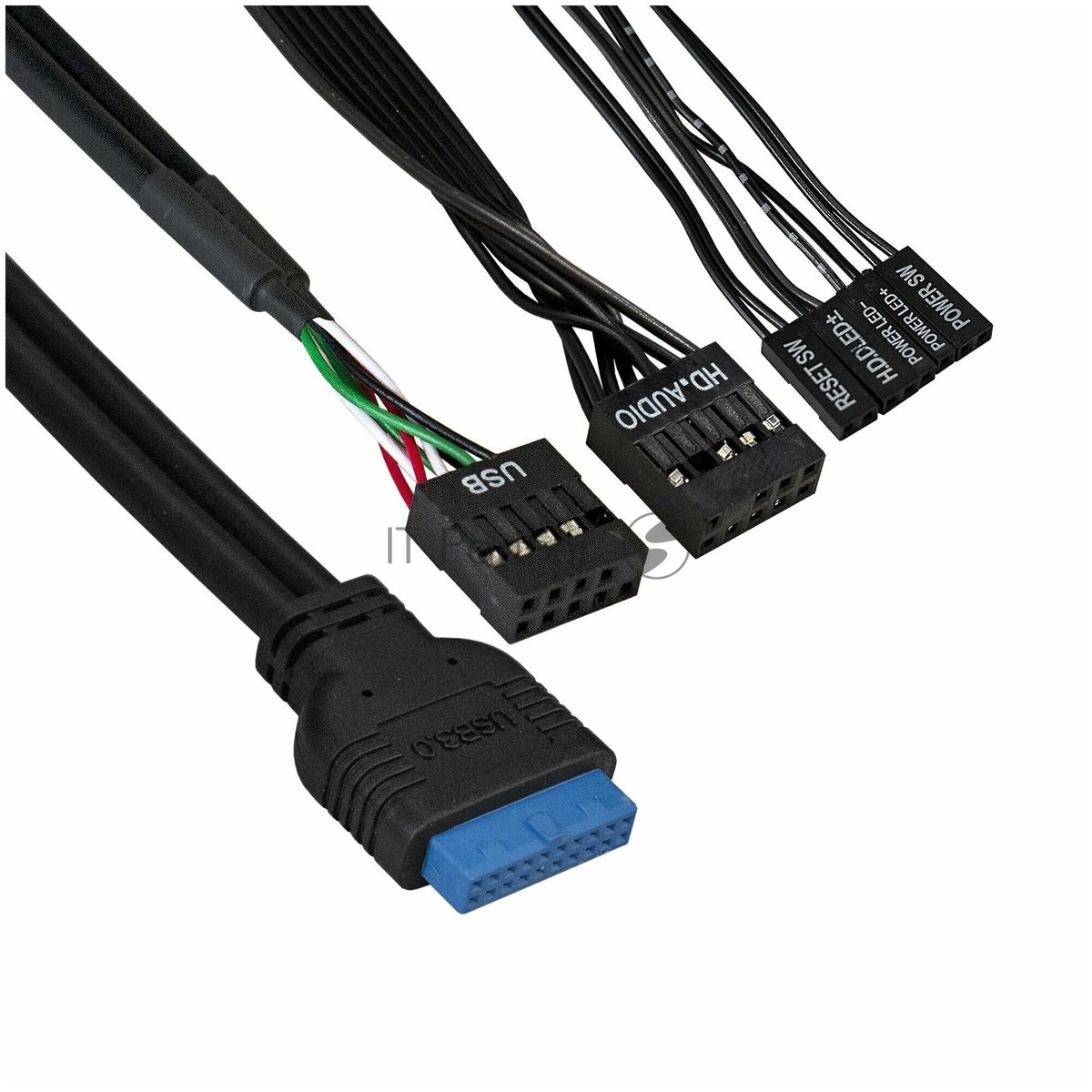 Exegate EX291145RUS Корпус Minitower ExeGate BAA-105U2-01-AAA350 (mATX, БП AAA350 с вент. 8см, 2*USB+2*USB3.0, аудио, черный)
