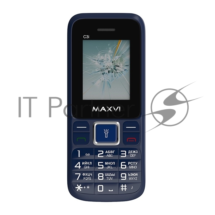 Мобильный телефон Maxvi C3i маренго