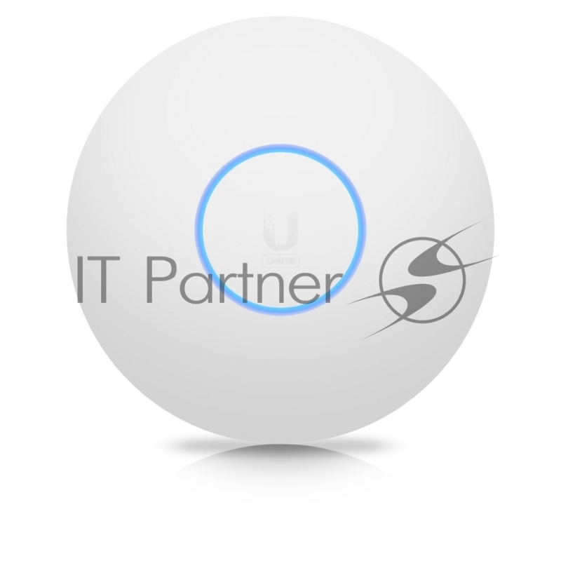 Точка доступа Ubiquiti UniFi 6 AP Pro U6-Pro 2.4+5 ГГц, Wi-Fi 6, 4х4 MU-MIMO, 802.3at, 1х 1G RJ45