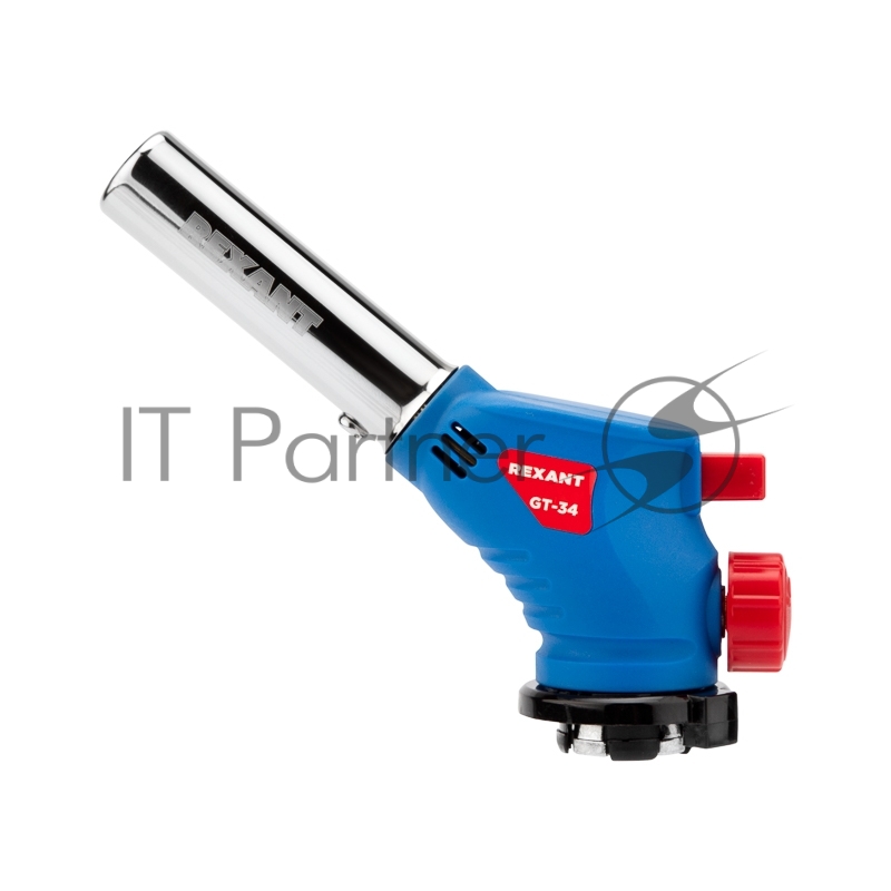 Rexant (12-0034) Газовая горелка-насадка GT-34 360° с пьезоподжигом 