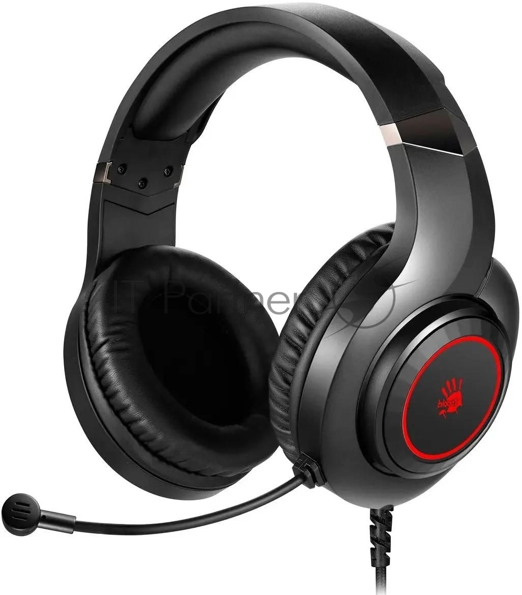 Гарнитура Bloody G220S чёрный, проводная, подсветка