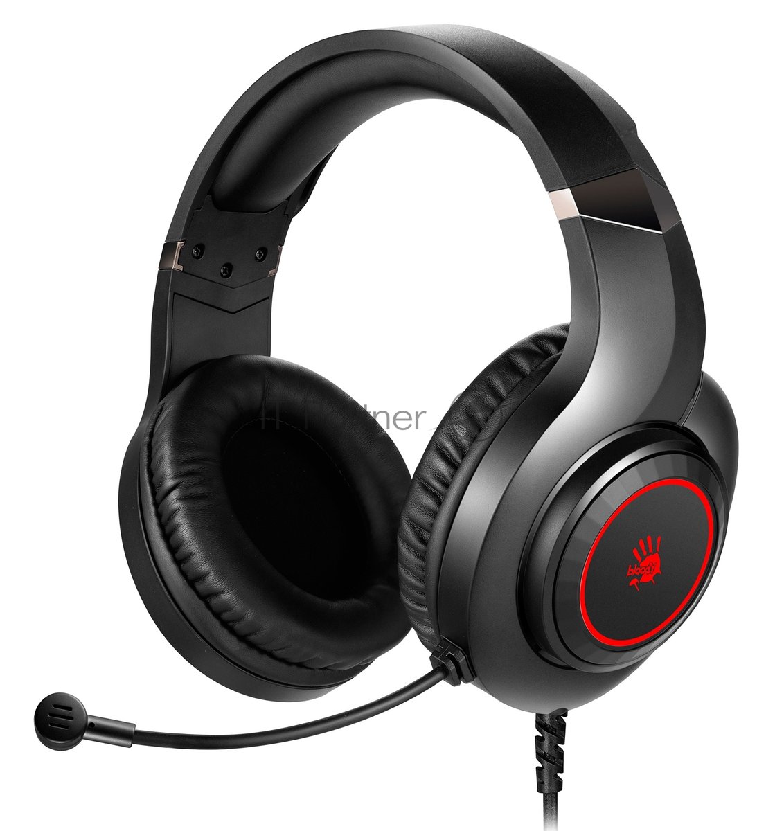 Гарнитура Bloody G220S чёрный, проводная, подсветка