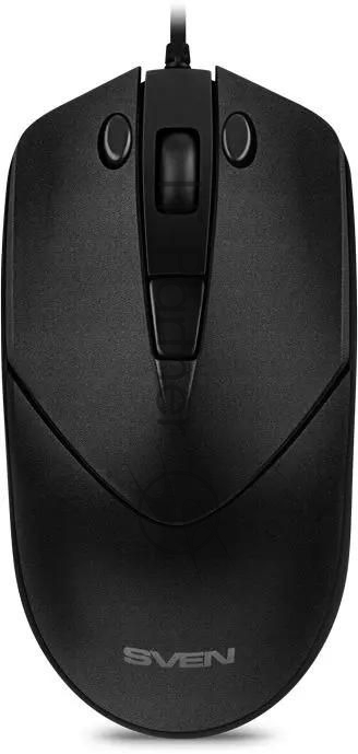 Мышь проводная SVEN RX-100 черный, 4000 dpi, USB, кнопки - 6