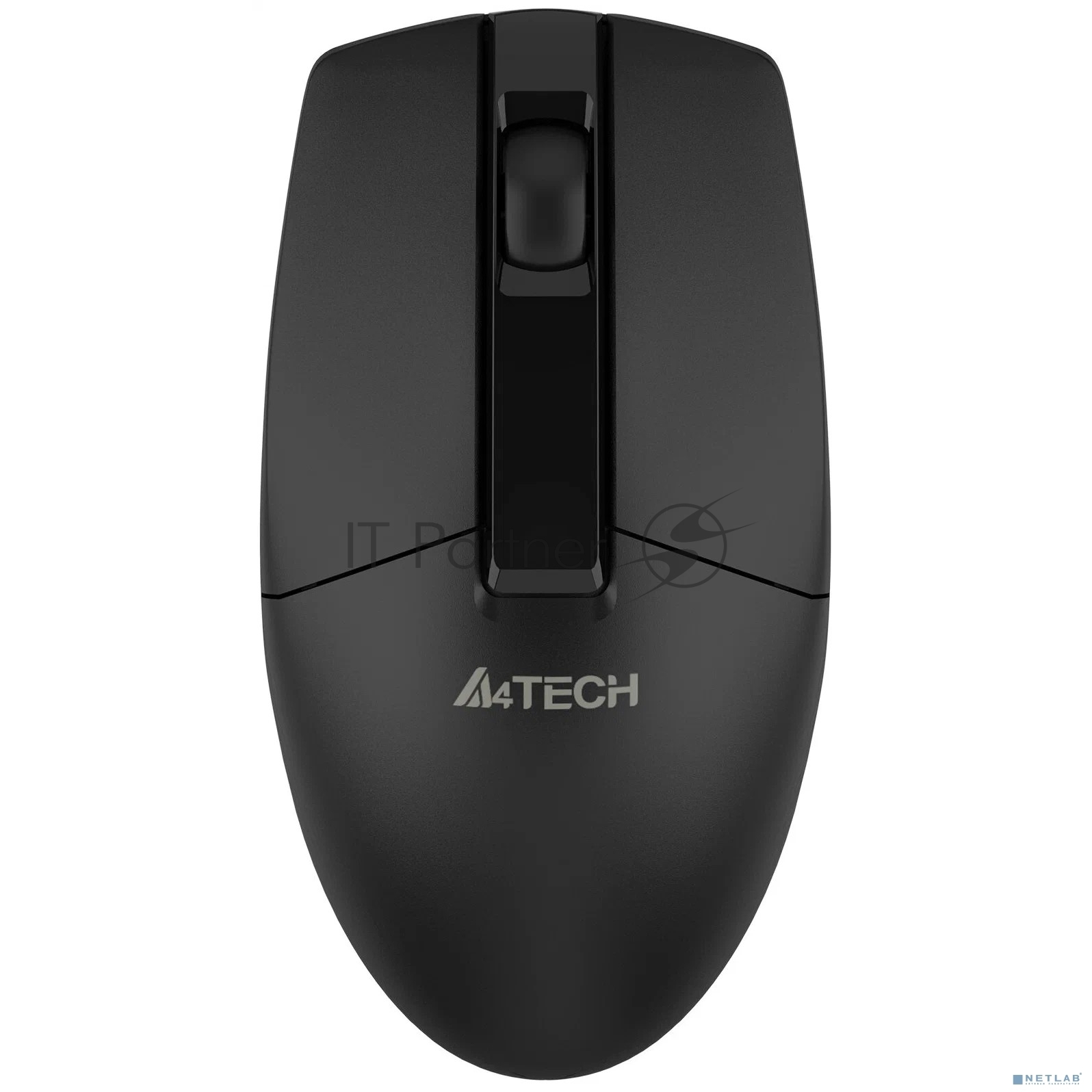 Мышь беспроводная A4Tech G3-330NS черный, 1200 dpi, радиоканал, USB, кнопки - 3
