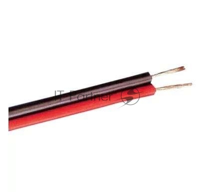 Кабель PROconnect Stereo 2х0.75 Red/Black бухта (м)