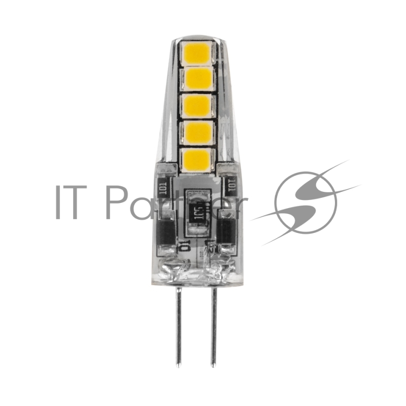 Лампа светодиодная Rexant капсульного типа JC-SILICON G4 220 В 2 Вт 6500 K холодный свет (силикон)