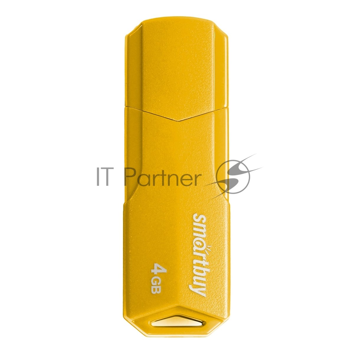 Флешка USB Smartbuy CLUE Yellow (SB4GbCLU-Y), 4Gb, USB 2.0, R/W 15/8, желтый