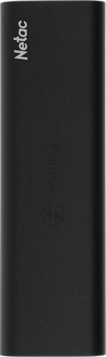Внешний SSD Netac Z SLIM, 2TB, USB 3.2 Gen 2 Type-C, R/W 550/480, черный