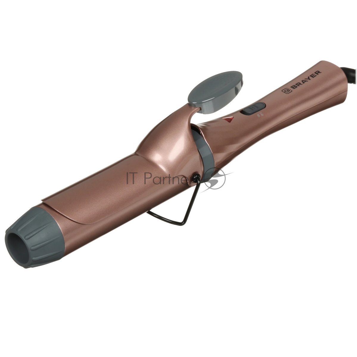 Щипцы для завивки волос BRAYER BR3210 розовый, 38 мм, 200 °C, 1 режим