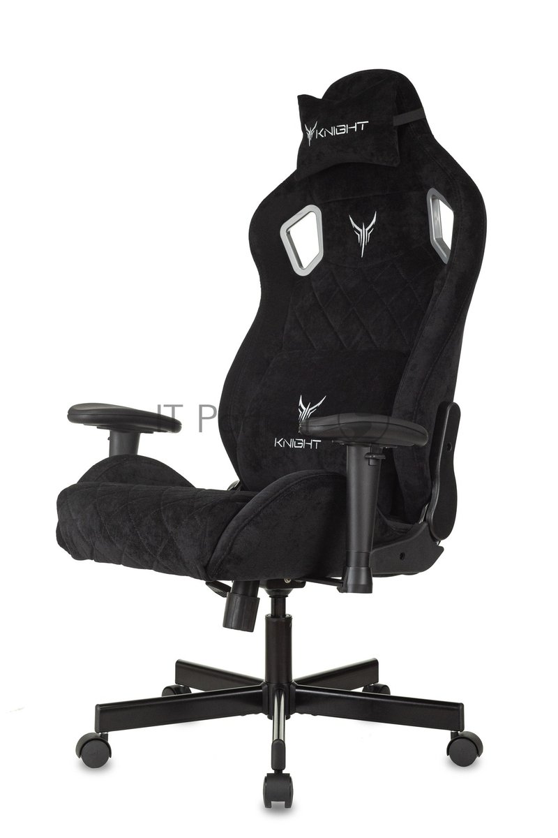 Кресло Бюрократ Knight Outrider Light-20 черный, ткань, 120 кг, механизм качания