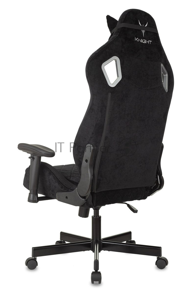 Кресло Бюрократ Knight Outrider Light-20 черный, ткань, 120 кг, механизм качания
