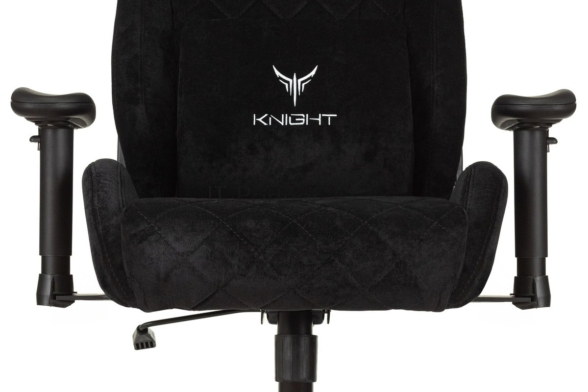 Кресло Бюрократ Knight Outrider Light-20 черный, ткань, 120 кг, механизм качания