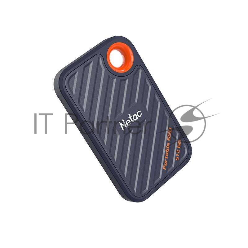 Внешний SSD Netac ZX20, 512 Gb, USB 3.2 Gen 2x2 Type-C, R/W 2000/1800, черный