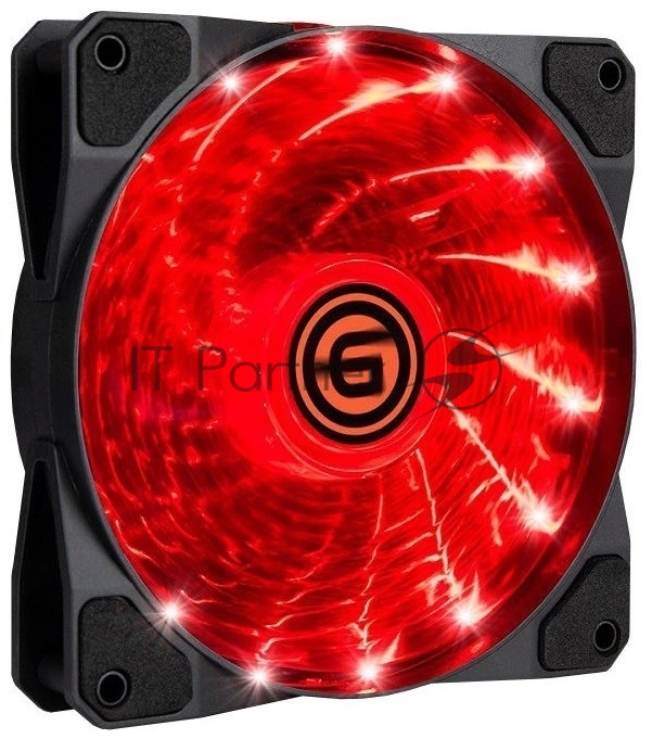 Вентилятор для корпуса LED 12LR15 (красный) (708302)