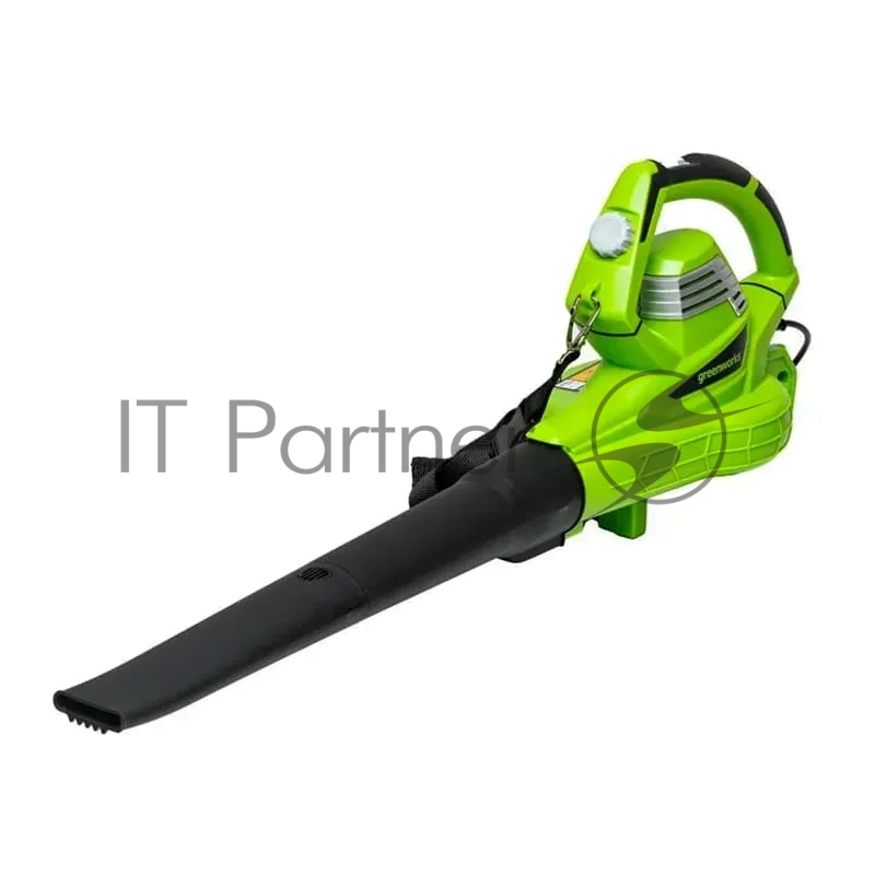 Воздуходувка-пылесос садовый электрический Greenworks BL3000, 220 В, 3000 Вт 2406507