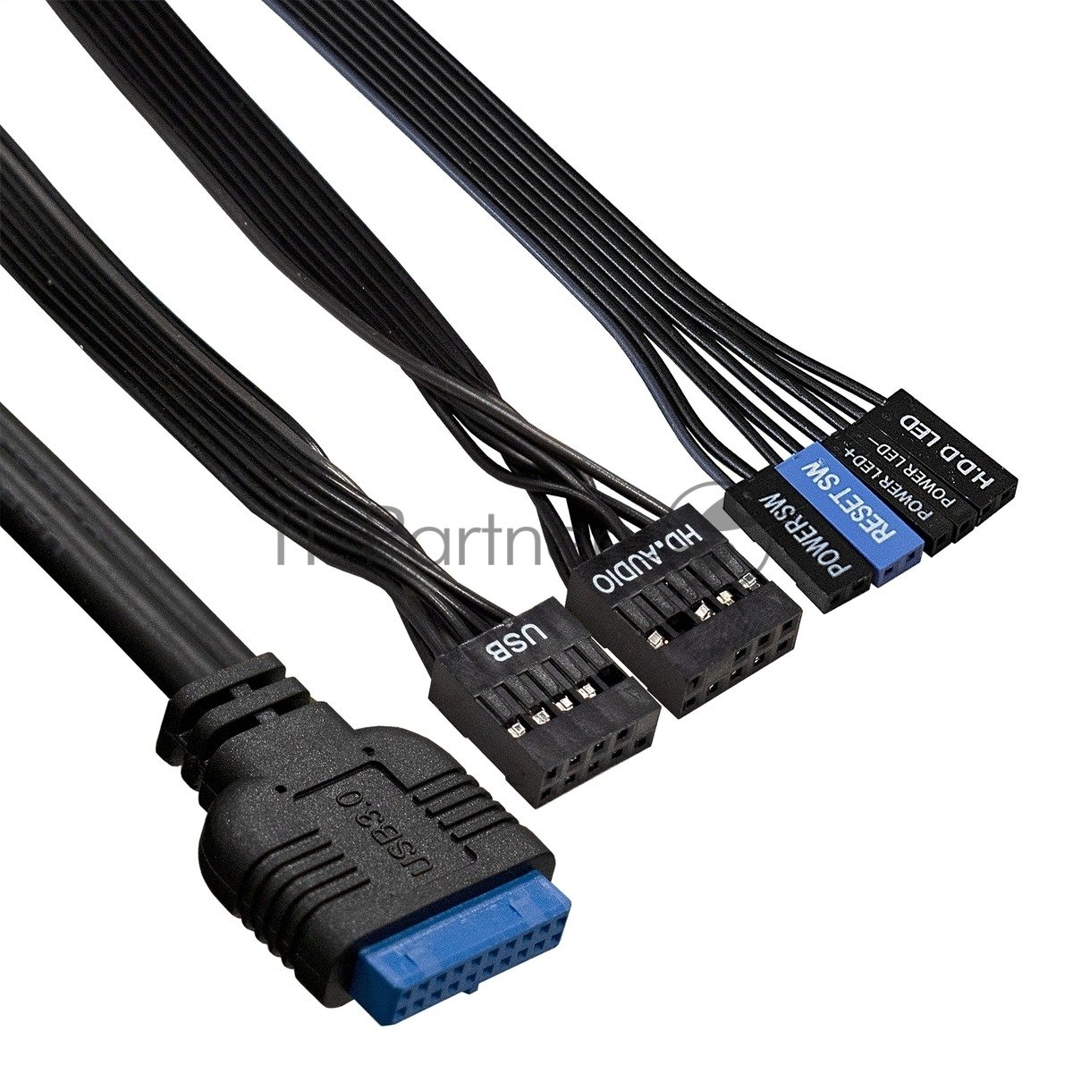 Exegate EX290188RUS Корпус Miditower ExeGate AA-442U2-AA400 (ATX, AA400 8 см, 1*USB+2*USB3.0, аудио, черный)