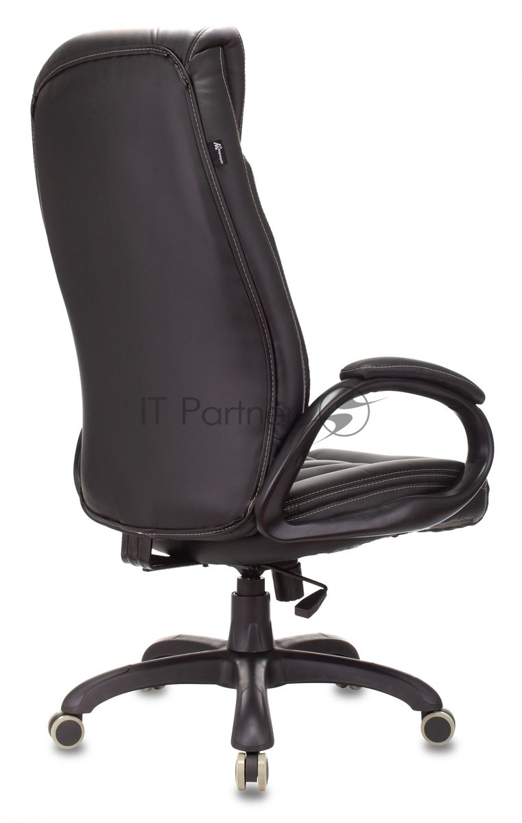 Кресло Бюрократ T-9922N Leather Venge Black черный, экокожа