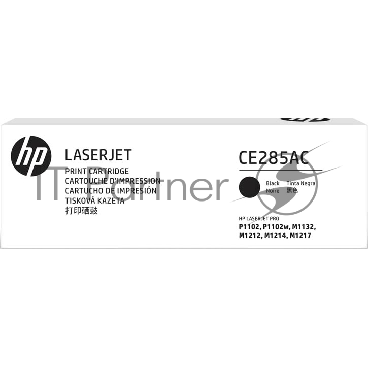 CE285AC - Картридж 85A для HP LJ Pro P1102/P1120W/M1212nf/M1132MFP, 1,6K (O) CE285AC (белая коробка)  от 20 т.р.