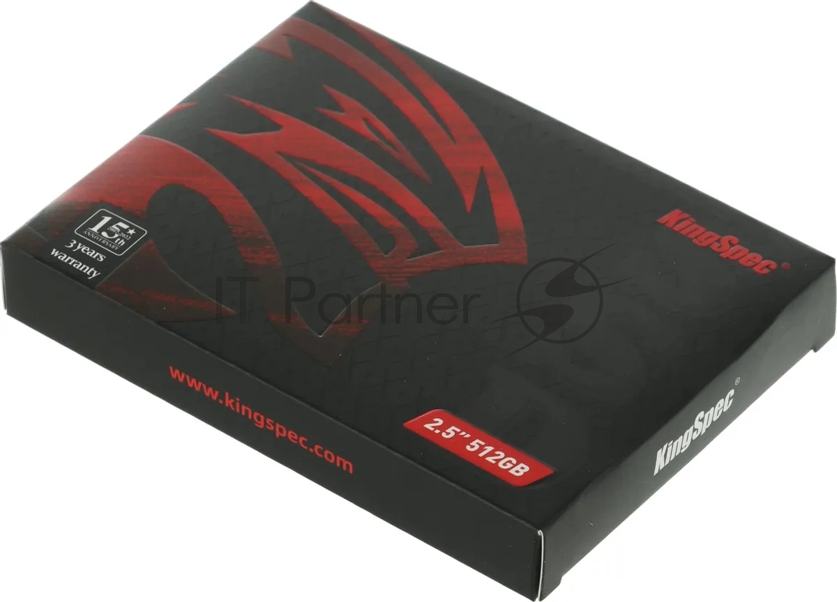 Накопитель SSD 2.5" KingSpec P3-512, 512Gb, SATA, R/W 570/500