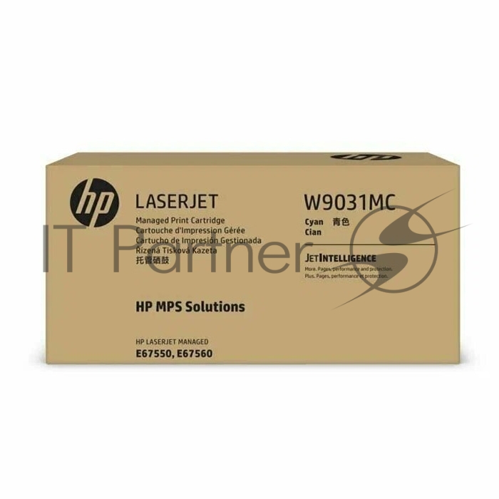 Тонер-картридж HP Inc. - Managed 657MC, Лазерный, Голубой, 28000стр, W9031MC