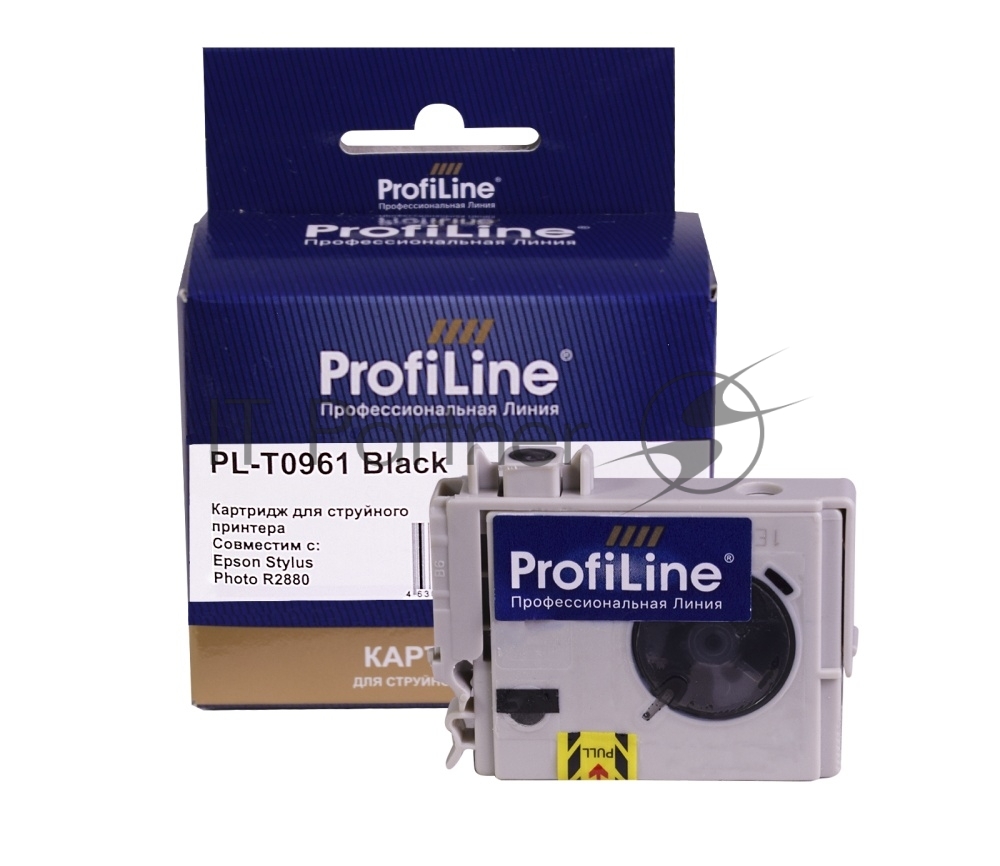 Картридж струйный ProfiLine PL-T0961 для принтеров Epson Stylus Photo R2880 с чернилами Black 11,4 мл