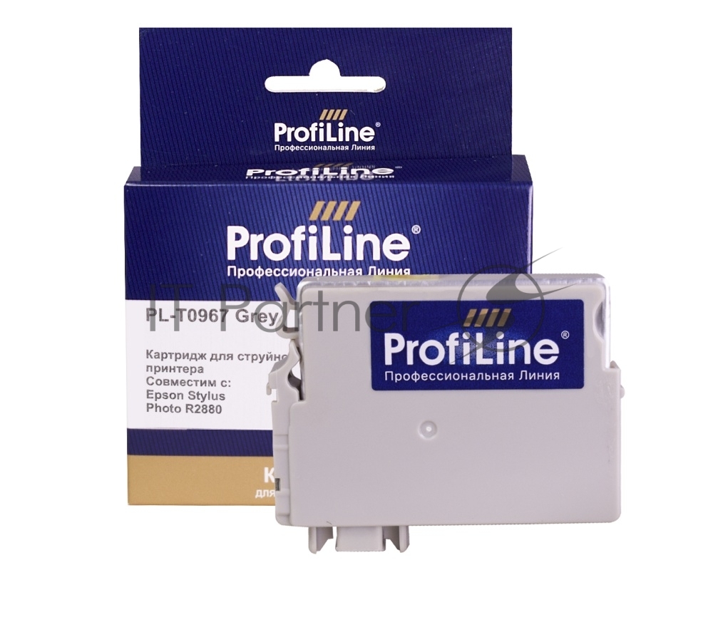 Картридж струйный ProfiLine PL-T0967 для принтеров Epson Stylus Photo R2880 с чернилами Grey 11,4 мл