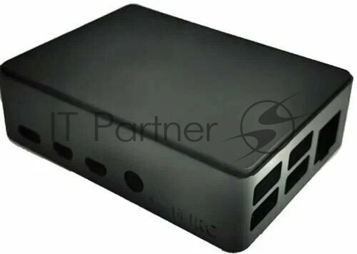 Корпус Black Edition, Aluminum Case, Raspberry Pi 4B, black(FLIRC)