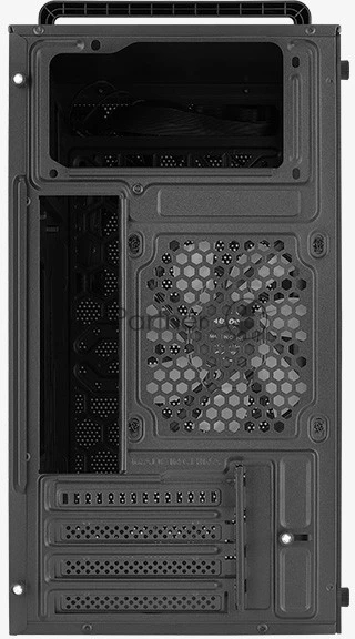 Компьютерный корпус MiniTower Aerocool/Formula CS-109-G-BK-v1 (mATX, USB3x1, USB2x2, 120мм RGb fan, без БП) (4711099472376)