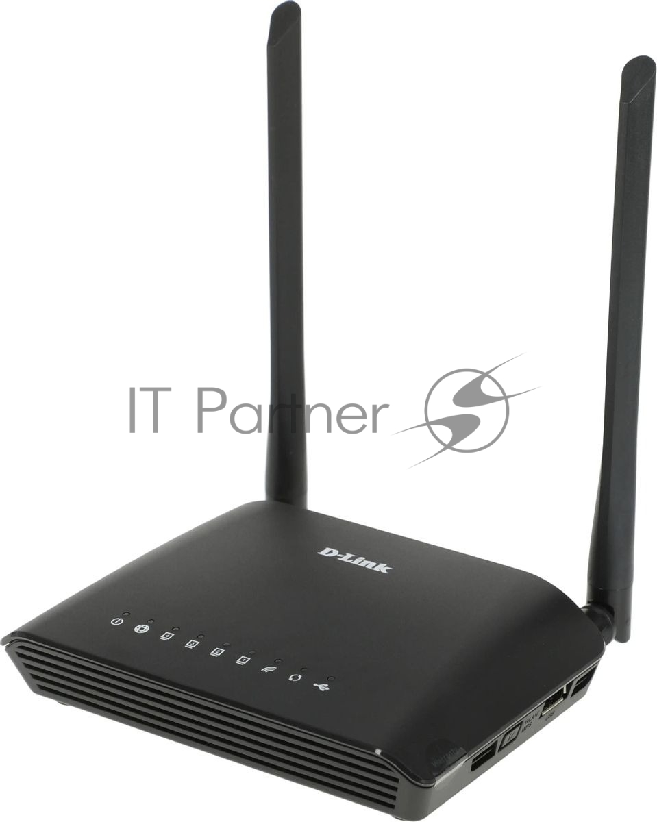 Роутер беспроводной D-Link DIR-620S/RU/B1A N300 черный
