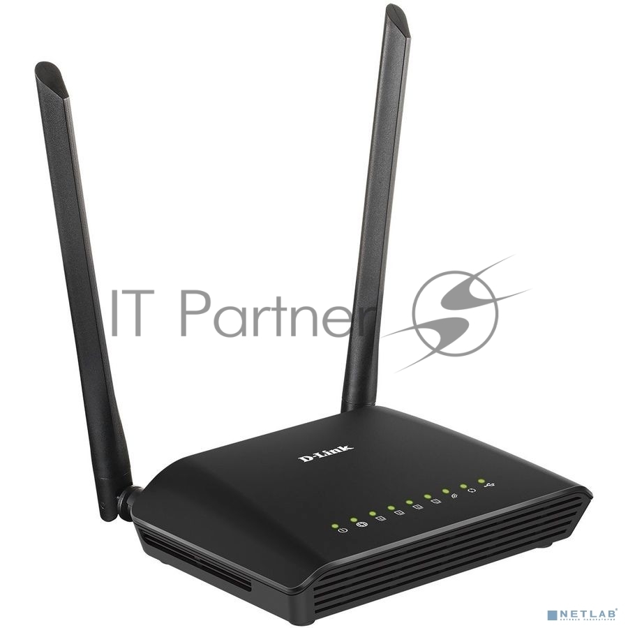 Роутер беспроводной D-Link DIR-620S/RU/B1A N300 черный