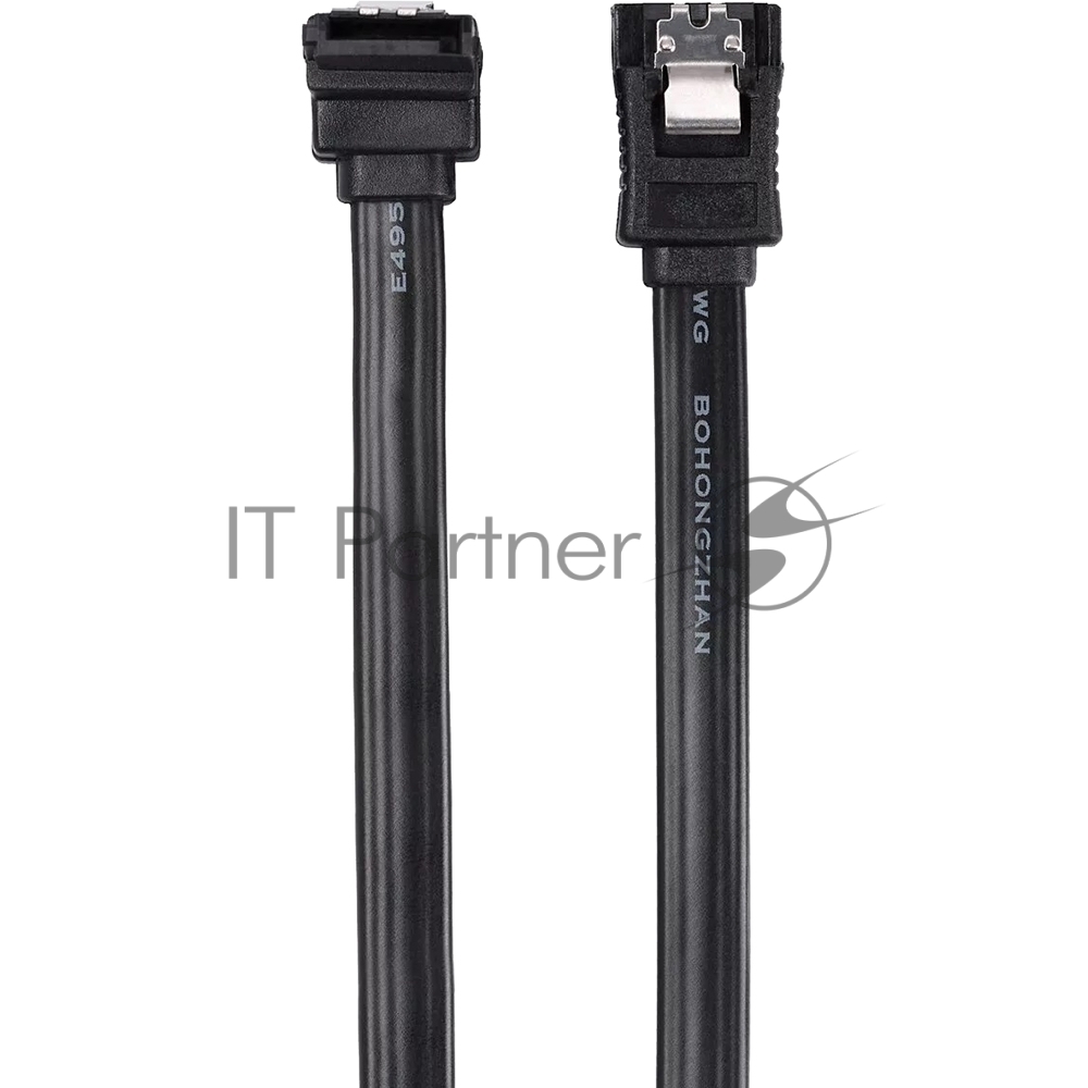 Кабель SATA M --SATA M 3.0V 7 pin угловой разъем Telecom 0.5m TUS705-0.5M