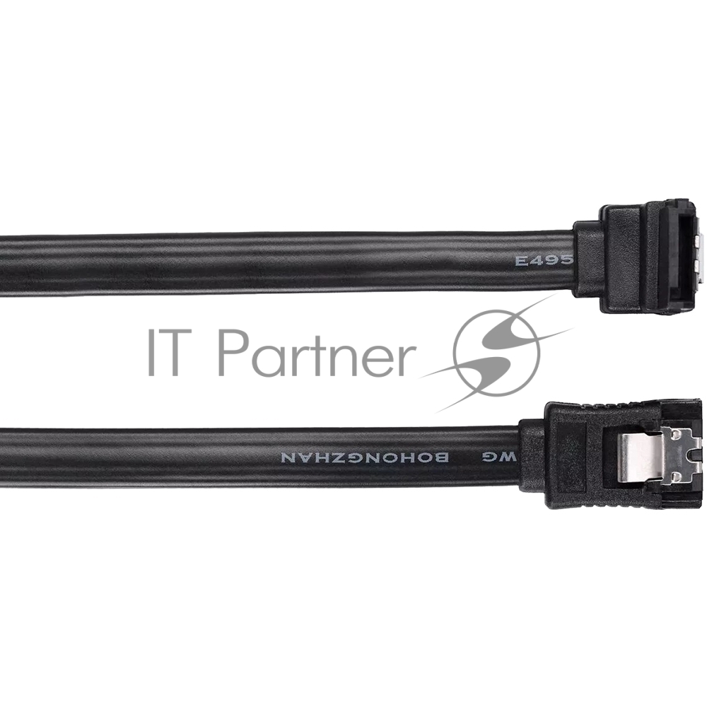 Кабель SATA M --SATA M 3.0V 7 pin угловой разъем Telecom 0.5m TUS705-0.5M