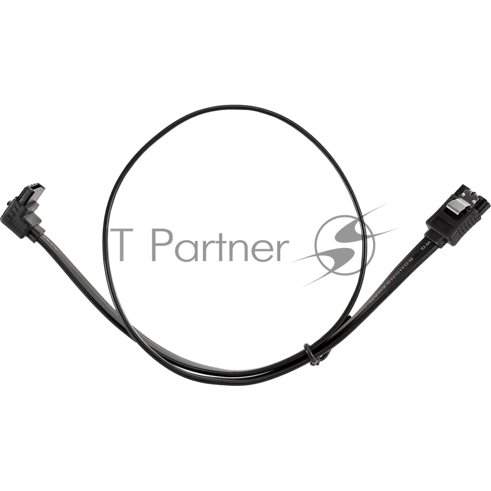 Кабель SATA M --SATA M 3.0V 7 pin угловой разъем Telecom 0.5m TUS705-0.5M