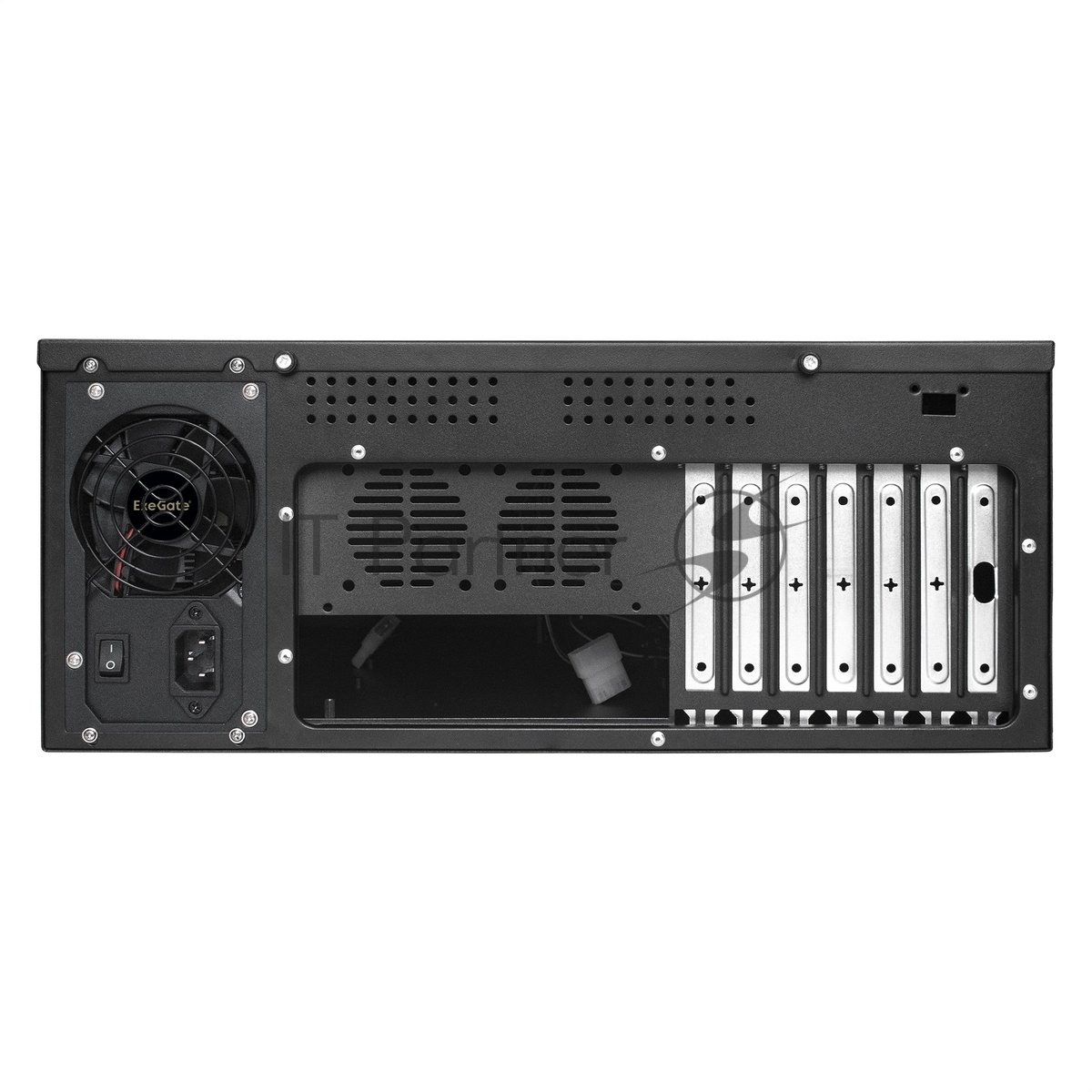 Exegate EX293229RUS Серверный корпус ExeGate Pro 4U450-26/4U4020S <RM 19", высота 4U, глубина 450, БП 1000RADS, USB>