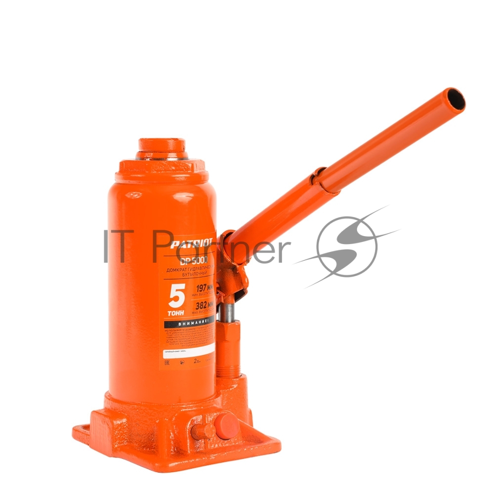 Домкрат Patriot DB 5000, 5T, бутылочный