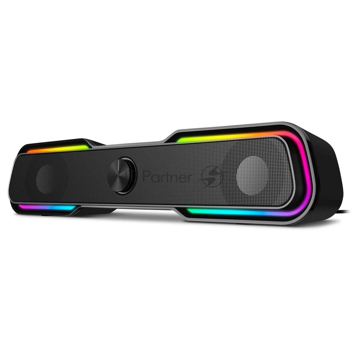 Акустическая система SVEN 450 2.0 (2x5W, Bluetooth, RGb-подсветка) черная