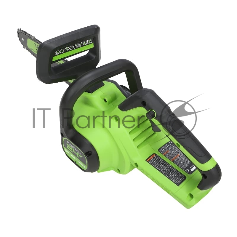 Цепная пила аккумуляторная GreenWorks GD24CS30K2, 24V, 30см, бесщеточная, c АКБ 2 А·ч и ЗУ (2007007UA)