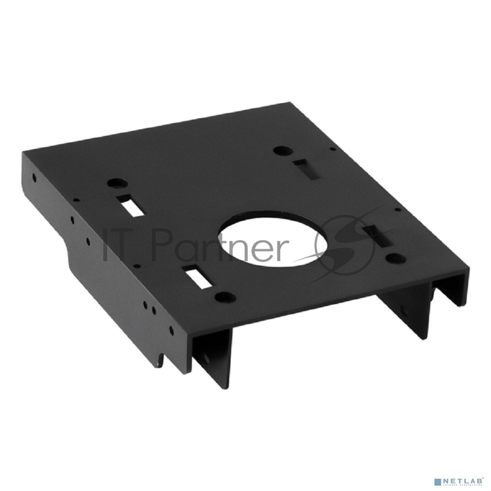 Exegate EX292545RUS Салазки (переходник) ExeGate HD-22T3P пластиковые для установки 2xHDD/SSD 2.5" в отсек 3.5"