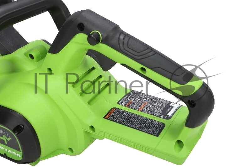 Цепная пила аккумуляторная GreenWorks GD24CS30K2, 24V, 30см, бесщеточная, c АКБ 2 А·ч и ЗУ (2007007UA)