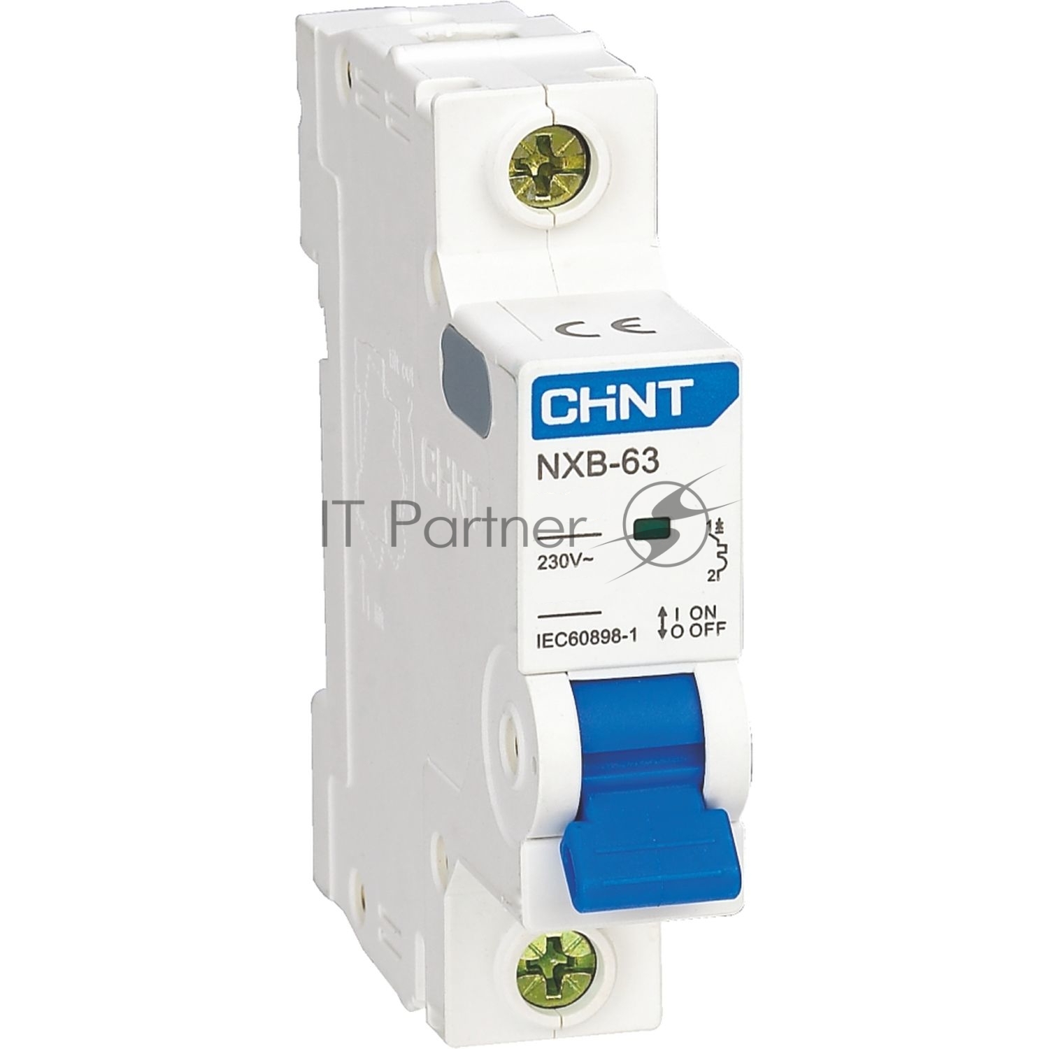 Выключатель автоматический CHINT 296704, 1п C 1А, 4.5кА