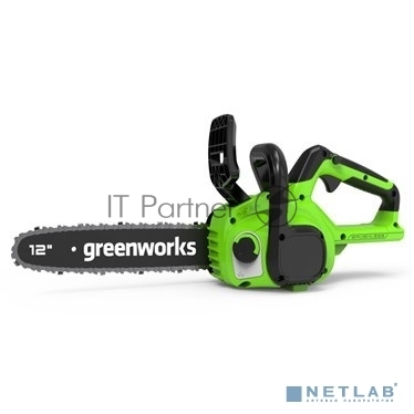 Цепная пила аккумуляторная GreenWorks GD24CS30K2, 24V, 30см, бесщеточная, c АКБ 2 А·ч и ЗУ (2007007UA)