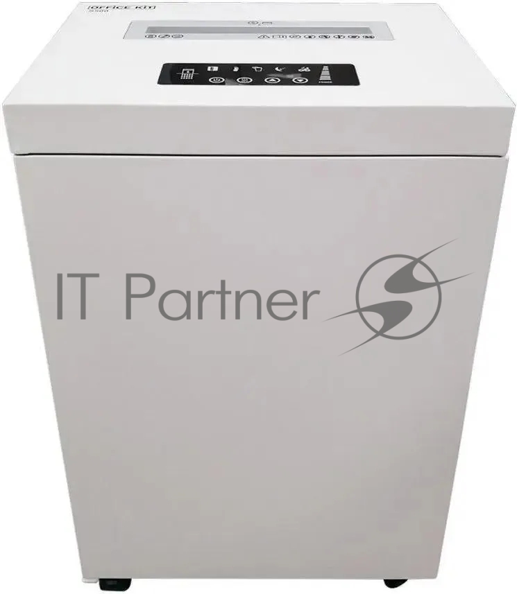 Шредер Office Kit S535 3,8x40 белый (секр.P-4) фрагменты 35лист. 50лтр. скобы пл.карты CD