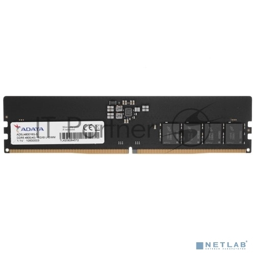 Оперативная память ADATA, DDR5, 16GB (1x16GB), 4800MHz, CL40, UDIMM