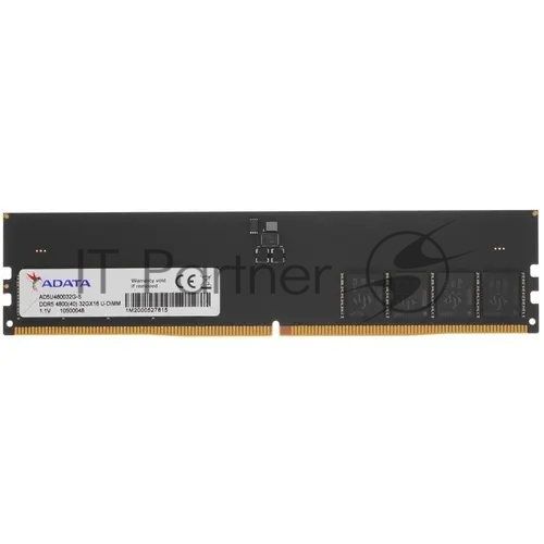 Оперативная память ADATA, DDR5, 32GB (1x32GB), 4800MHz, CL40, UDIMM