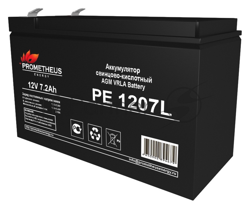 Батарея для ИБП Prometheus Energy PE  12072L 12В 7.2Ач