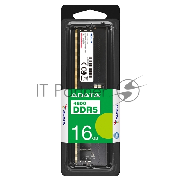 Оперативная память ADATA, DDR5, 16GB (1x16GB), 4800MHz, CL40, UDIMM