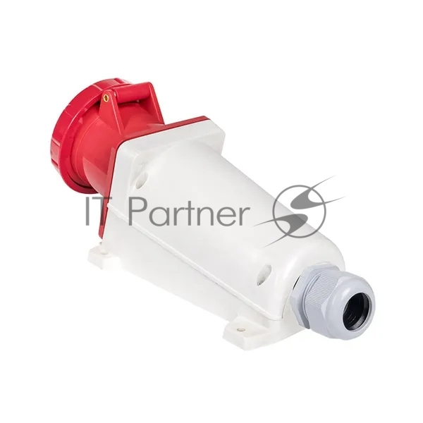 Розетка стационарная наружная EKF 135 ps-135-63-380 63А 380В 3P+РЕ+N IP67