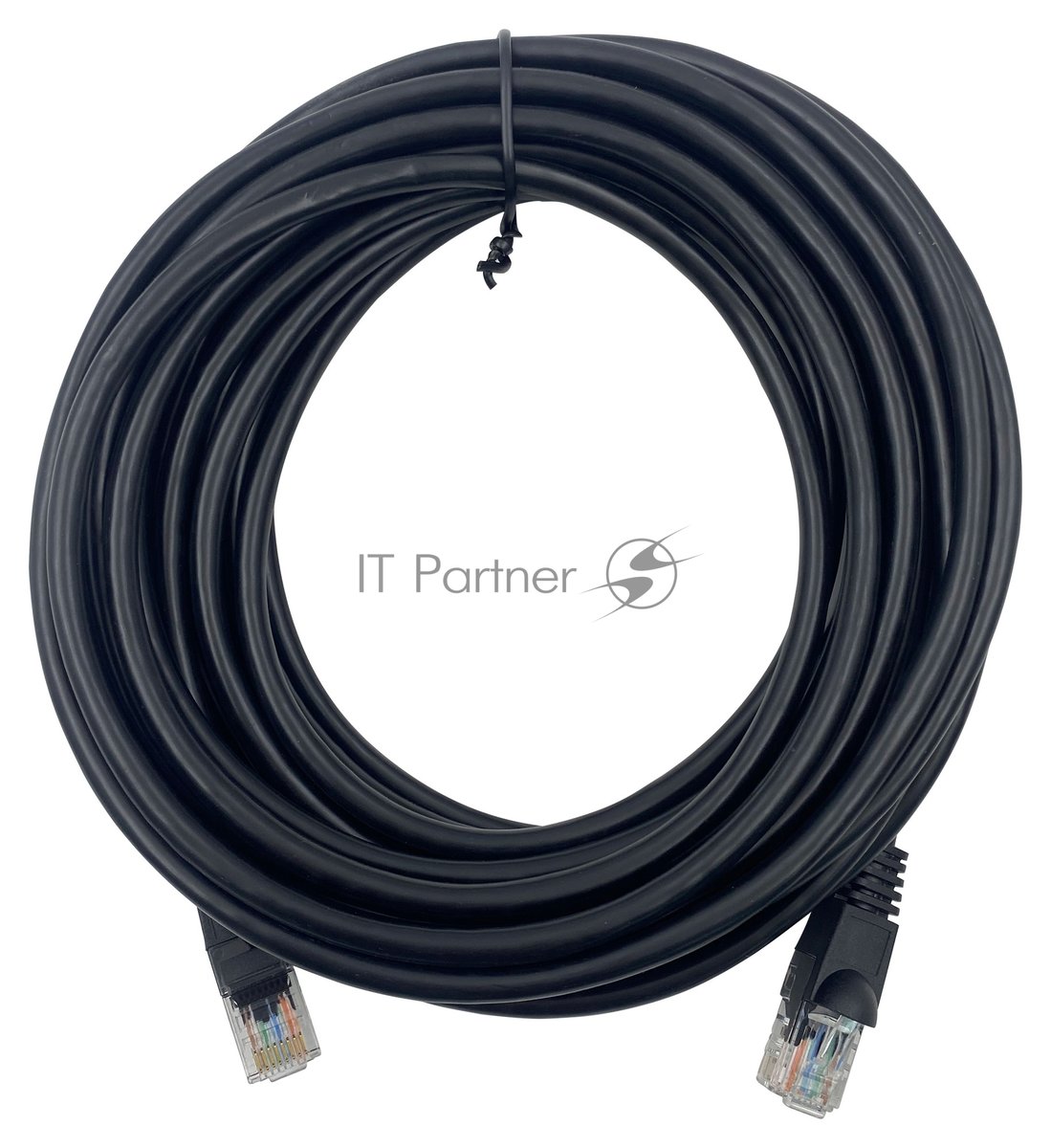 Патч-корд Buro UTP 4 пары cat.5e CCA molded 7м черный RJ-45 (m)-RJ-45 (m)