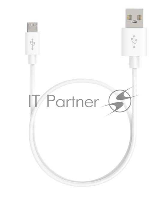 Кабель Maxvi MC-01 plus white USB-A - microUSB, 2A ток макс. нагрузки 2А, макс. напряжение 5V; стандарт USB 2.0; длина 1.2м, материал PVC, белый